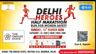 Date: 15 March 2026 &nbsp;Venue: Dwarka Sector-21 area &nbsp;Time: 5:30 AM Organiser: Coach Ravinder Fitness Academy Details: Community fitness event featuring 5 km, 10 km and 21 km races. &nbsp;Contact: +91-98110-61234